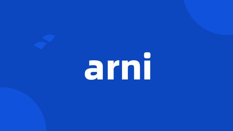 arni