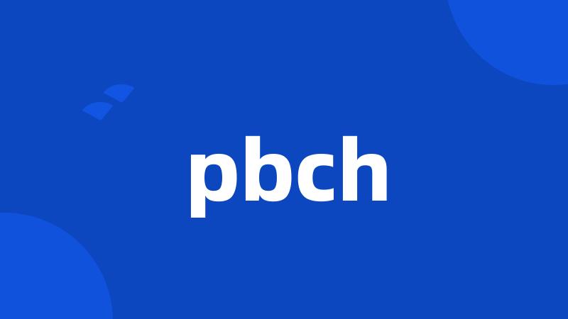 pbch