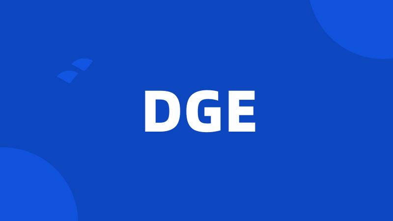 DGE