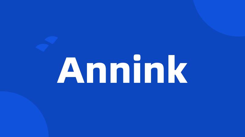 Annink