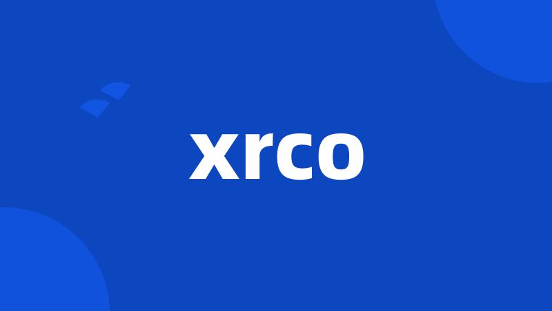 xrco