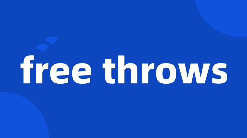 free throws
