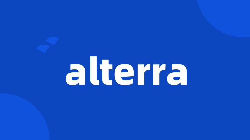 alterra