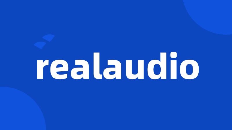 realaudio