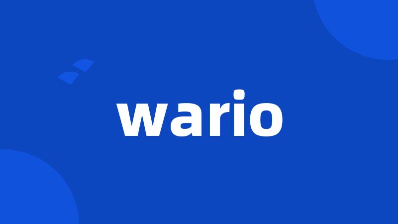 wario