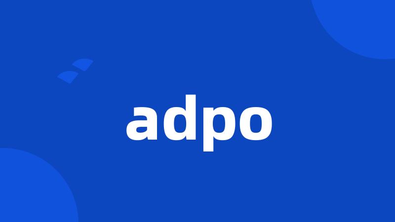 adpo