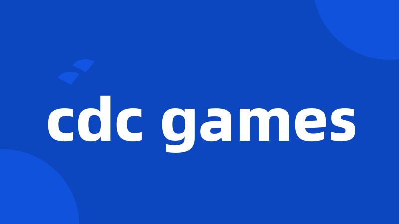 cdc games