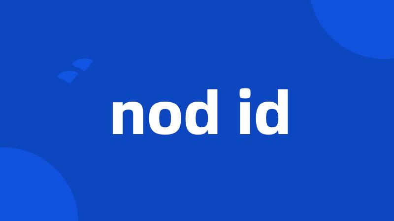 nod id