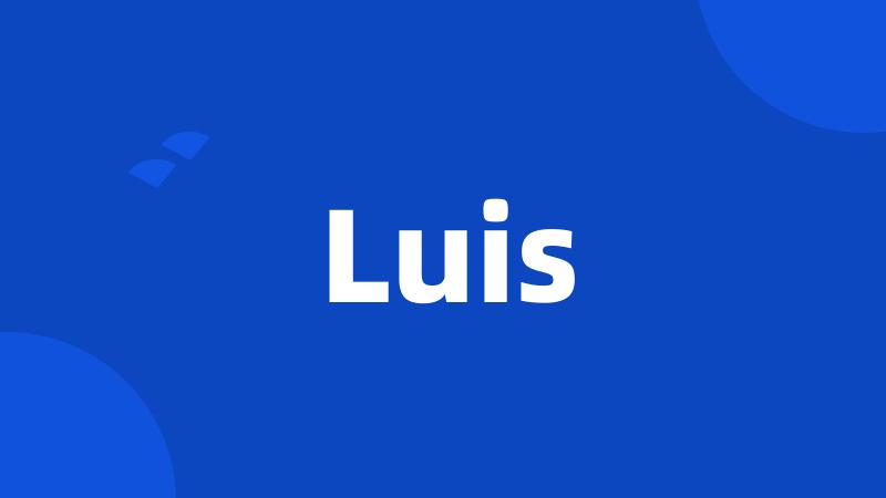 Luis