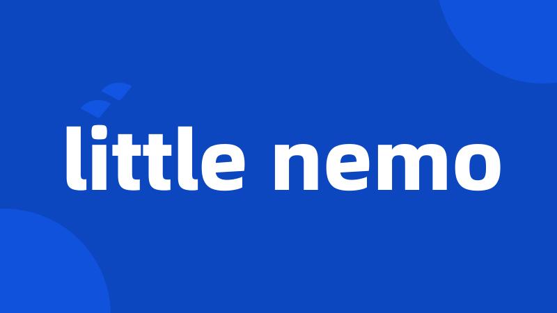 little nemo