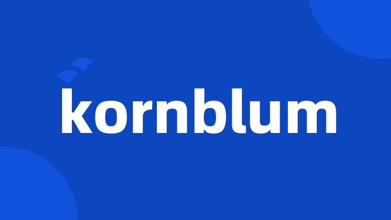 kornblum