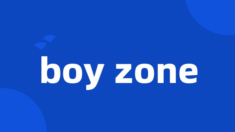 boy zone