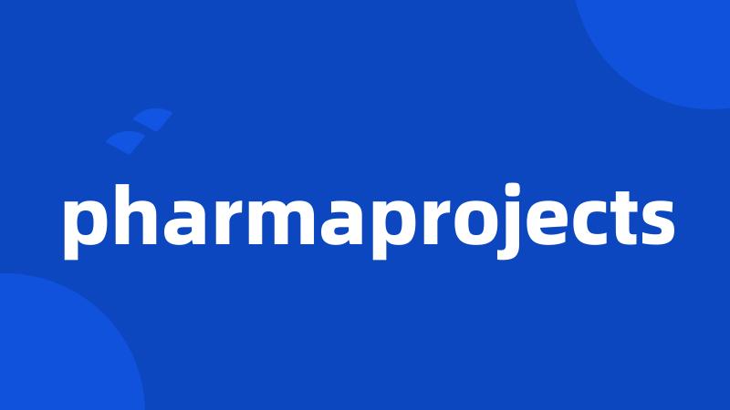 pharmaprojects