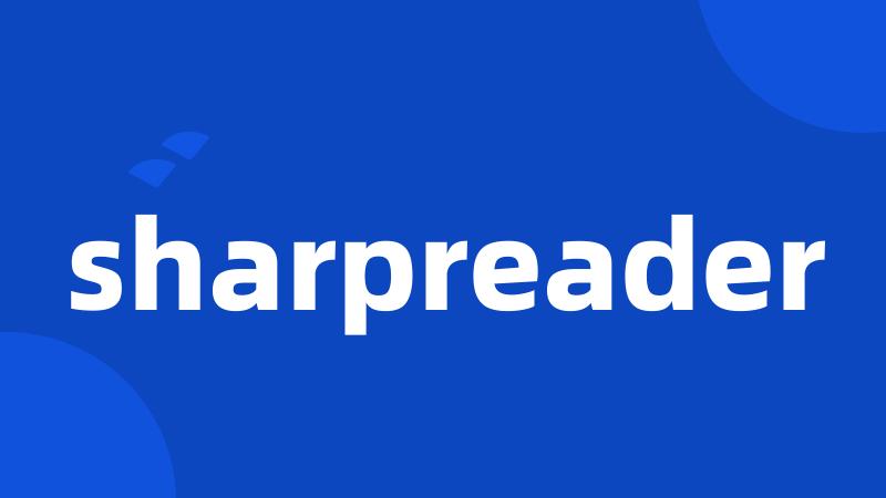 sharpreader