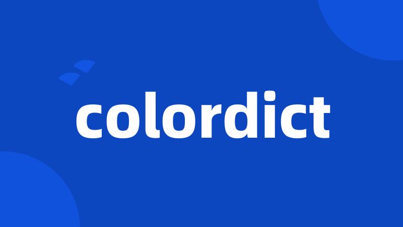 colordict