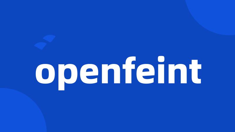 openfeint