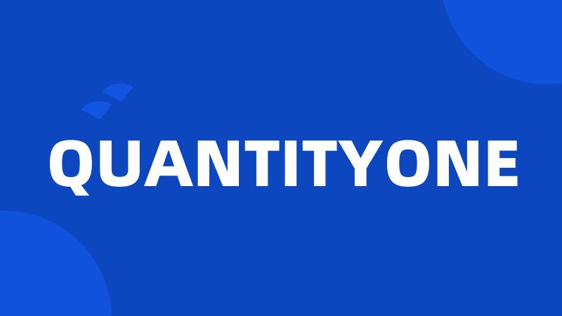 QUANTITYONE