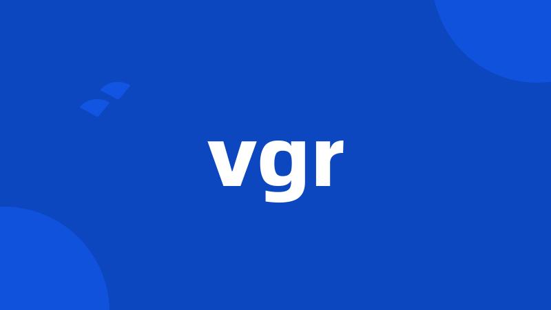 vgr