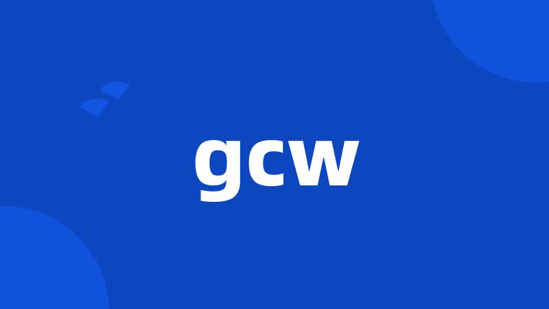 gcw