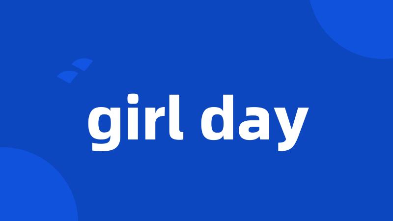 girl day