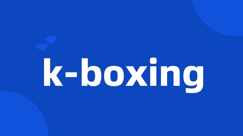 k-boxing