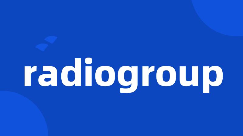 radiogroup