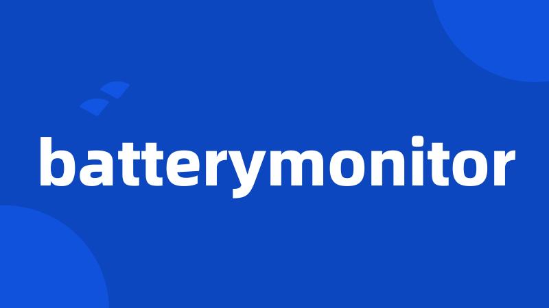 batterymonitor