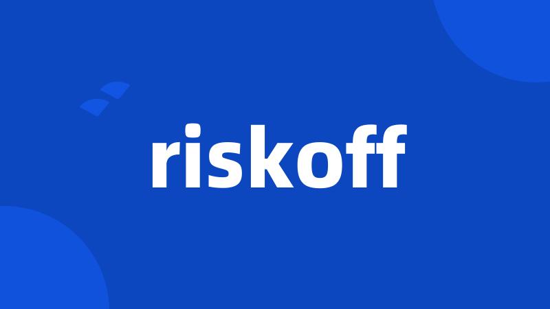 riskoff