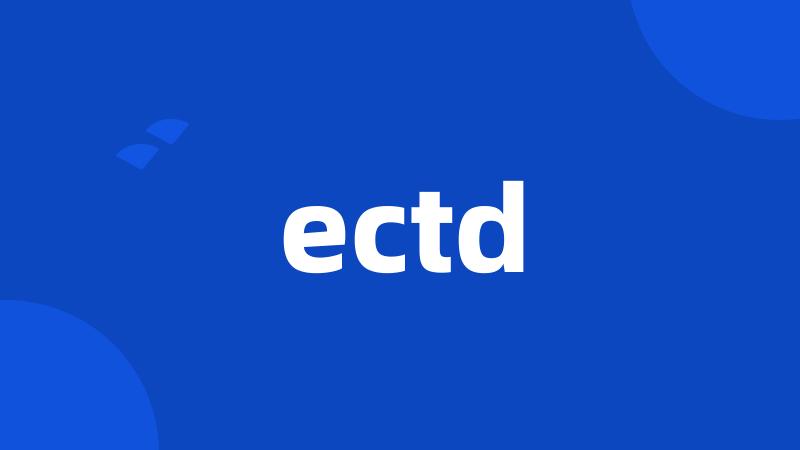 ectd