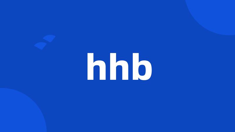 hhb