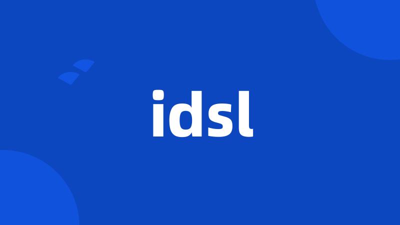 idsl