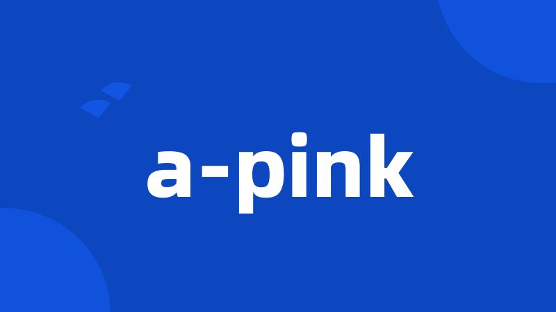 a-pink