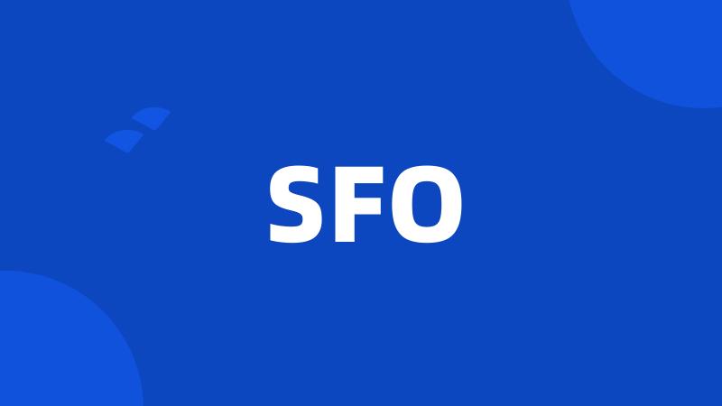 SFO