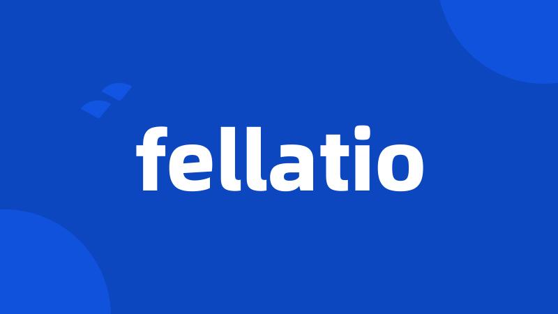 fellatio