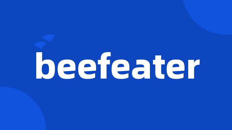 beefeater