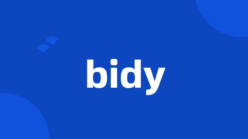 bidy