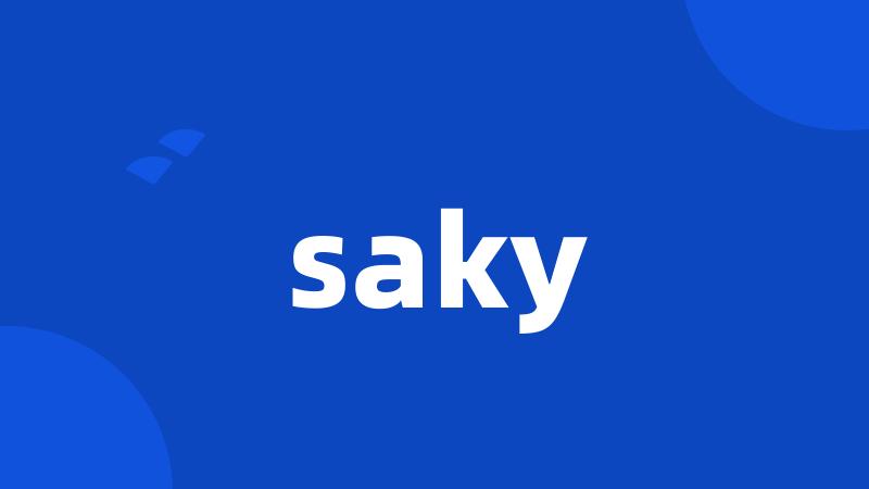 saky