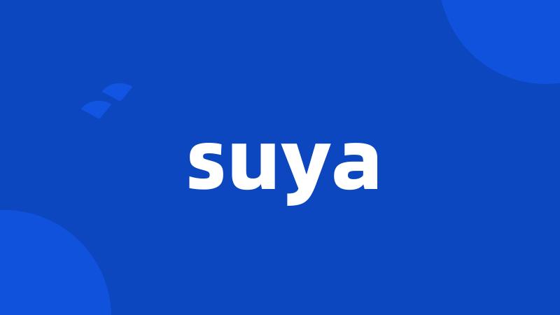 suya