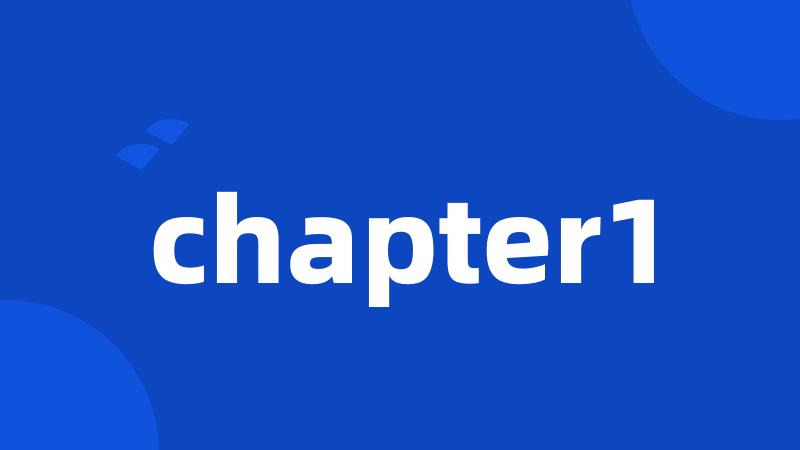 chapter1