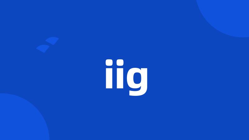 iig