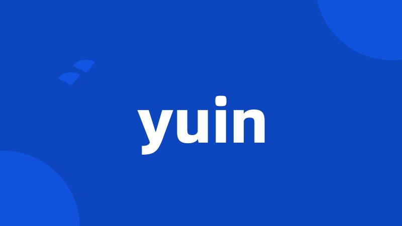 yuin