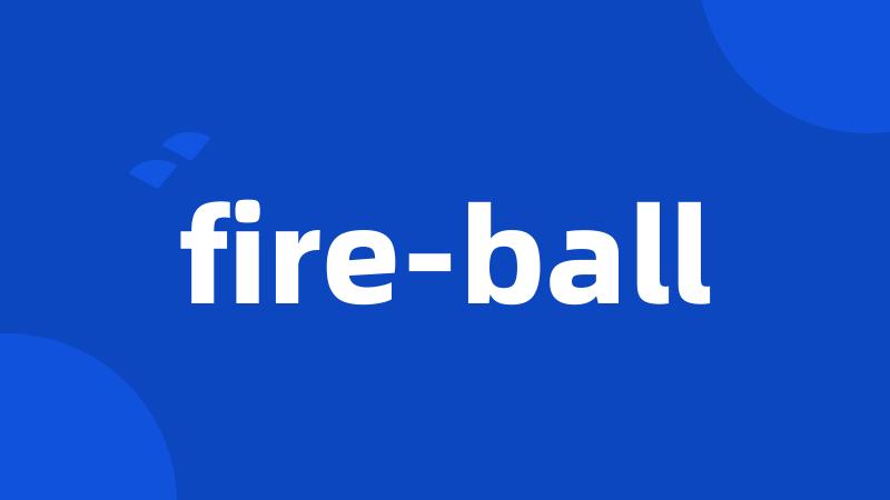 fire-ball