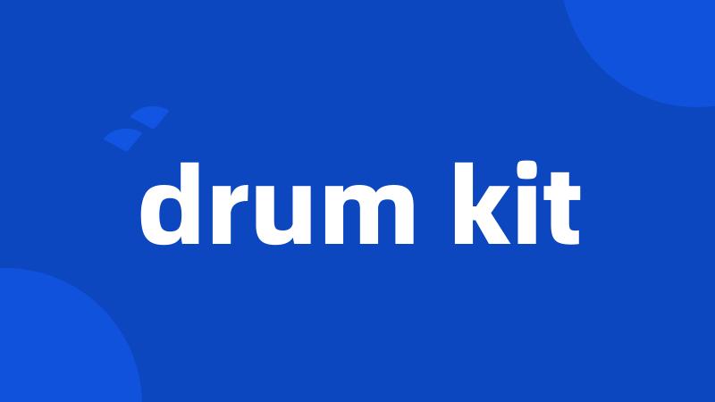 drum kit