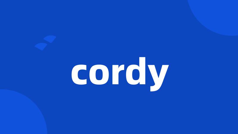 cordy