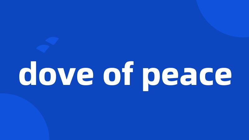 dove of peace