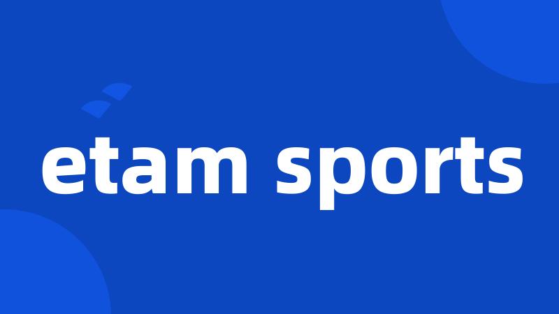 etam sports