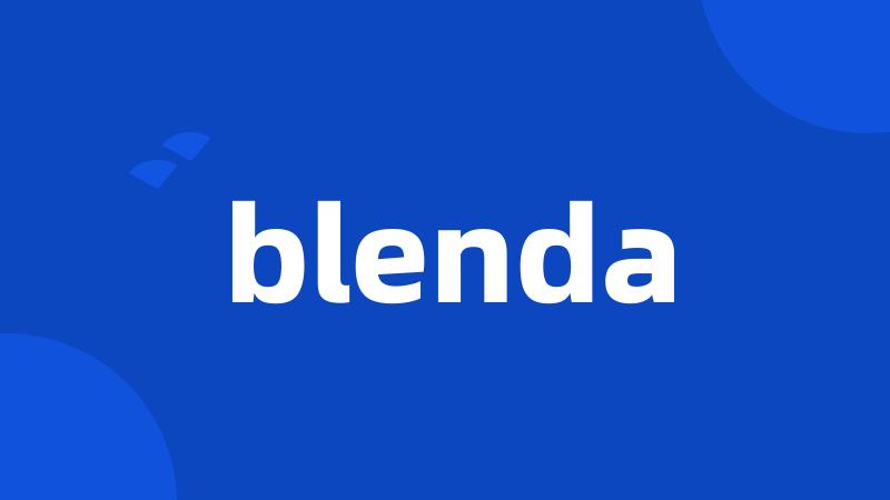 blenda