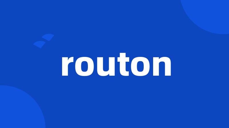 routon