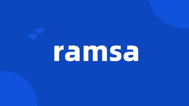 ramsa