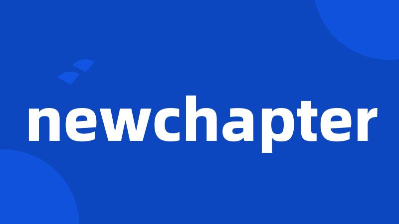 newchapter